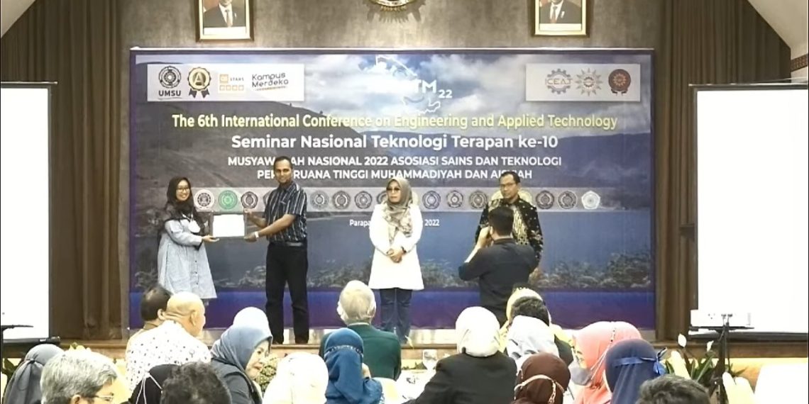 Hattrick; Dosen Fakultas Teknik UMSU Raih Penghargaan Pemakalah Terbaik di Seminar Nasional dan Internasional