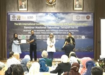 Hattrick; Dosen Fakultas Teknik UMSU Raih Penghargaan Pemakalah Terbaik di Seminar Nasional dan Internasional